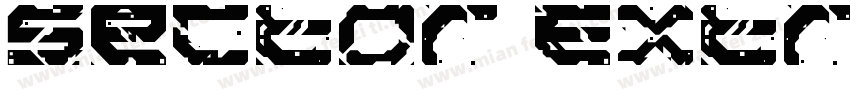 Sector ExtraLight Re字体转换